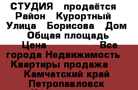 СТУДИЯ - продаётся › Район ­ Курортный › Улица ­ Борисова › Дом ­ 8 › Общая площадь ­ 19 › Цена ­ 1 900 000 - Все города Недвижимость » Квартиры продажа   . Камчатский край,Петропавловск-Камчатский г.